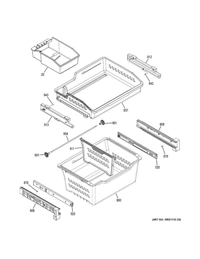 Diagram for GNE25JGKFFBB