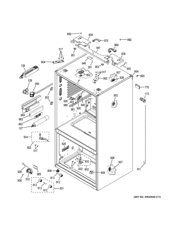 Diagram for DFE28JBLDTS