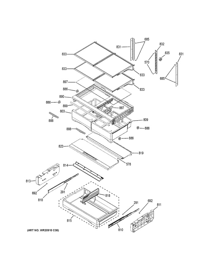 Diagram for GFE28GGKHBB