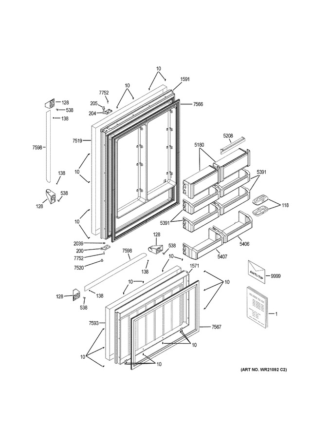 Diagram for ZICP360NHDRH