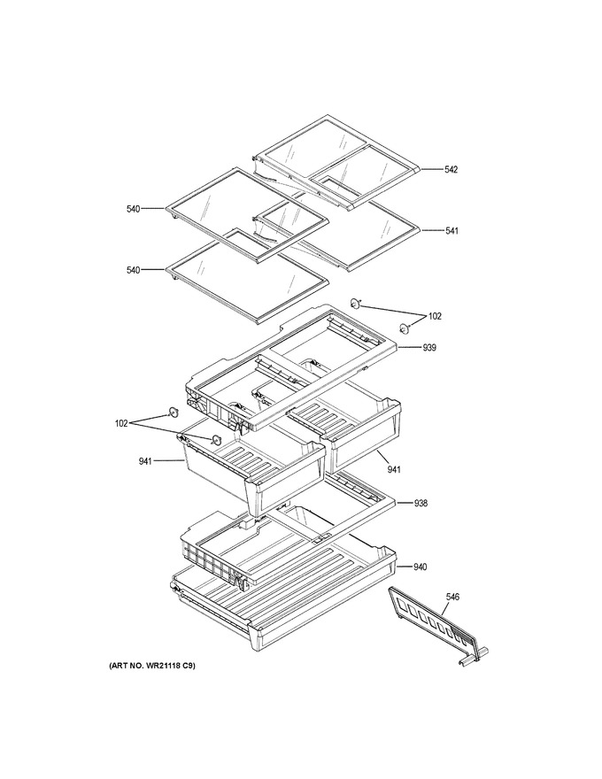 Diagram for GWE19JMLAFES