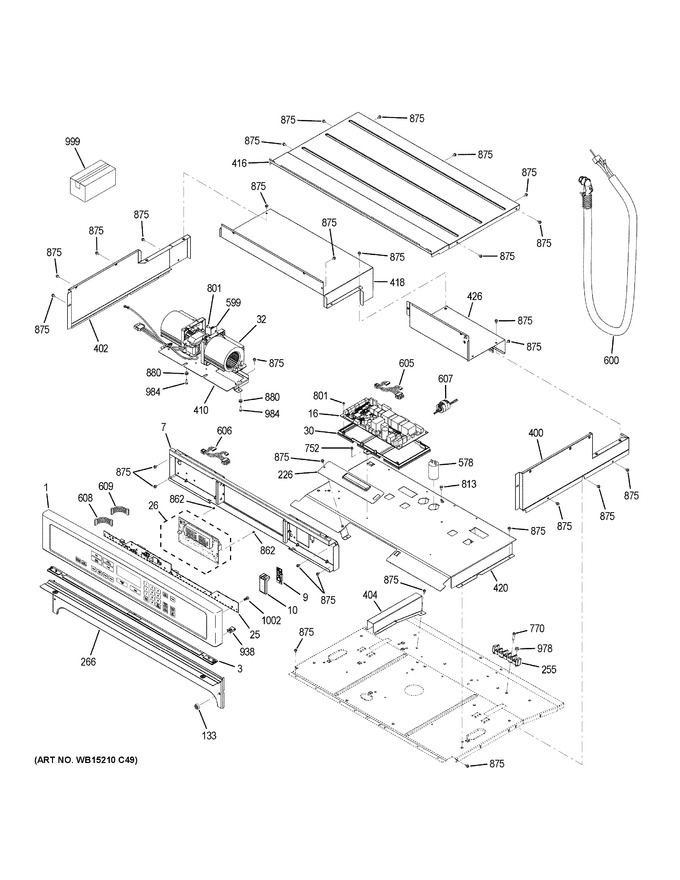 Diagram for ZET9050SH4SS