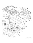 Diagram for Control Panel & Cooktop