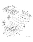 Diagram for Control Panel & Cooktop