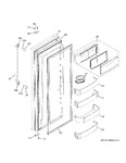 Diagram for Fresh Food Door