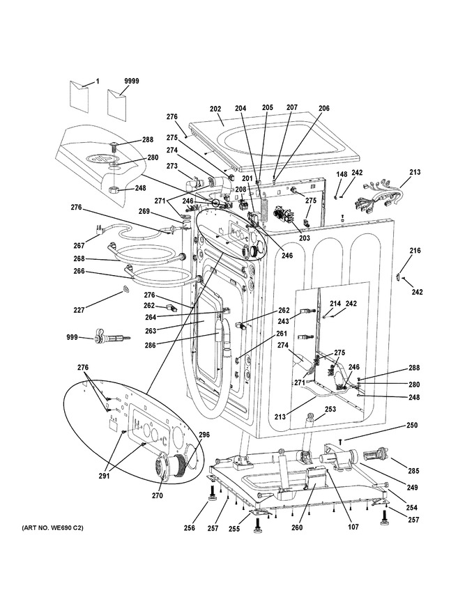 Diagram for GFW450SPM0DG