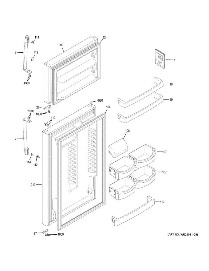 Diagram for GIE18HGHMRWW