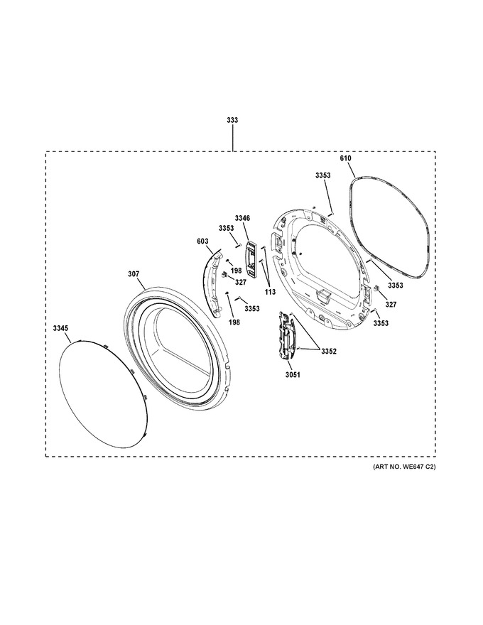 Diagram for GFD45ESSM0WW