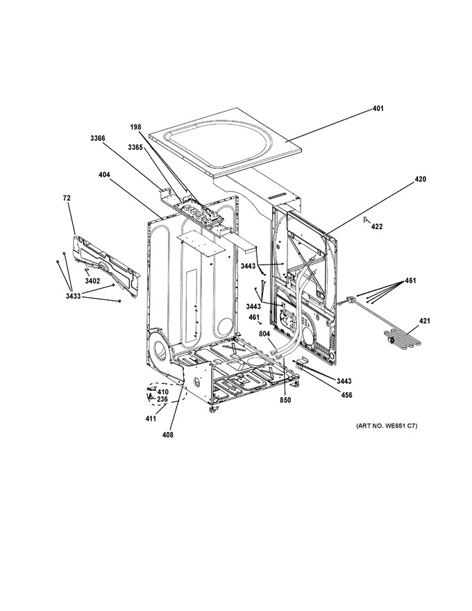 Diagram for GFD40GSCM0WW