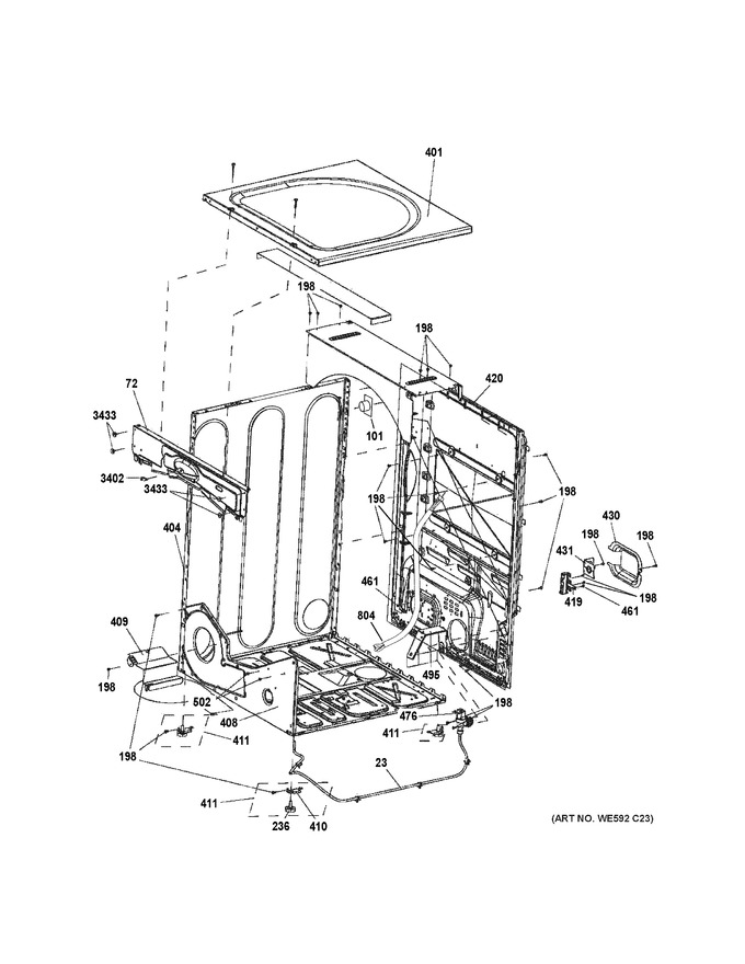 Diagram for GFD45ESPM0DG