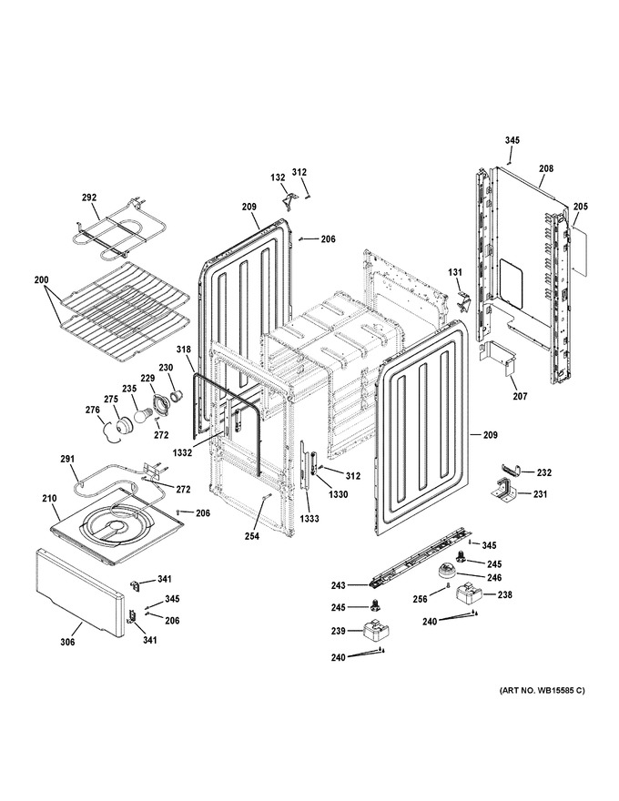 Diagram for RAS240DM1WW