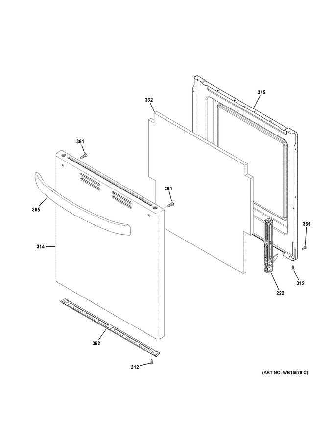 Diagram for RGAS200DM1WW