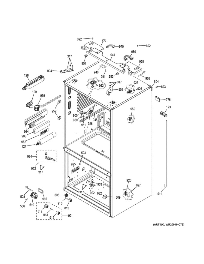 Diagram for PFD28KSLESS