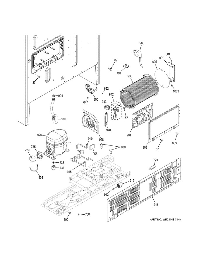 Diagram for PFD28KSLESS