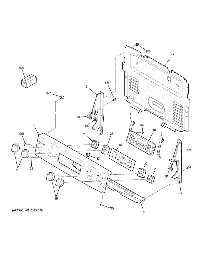 Diagram for JB645DK4WW