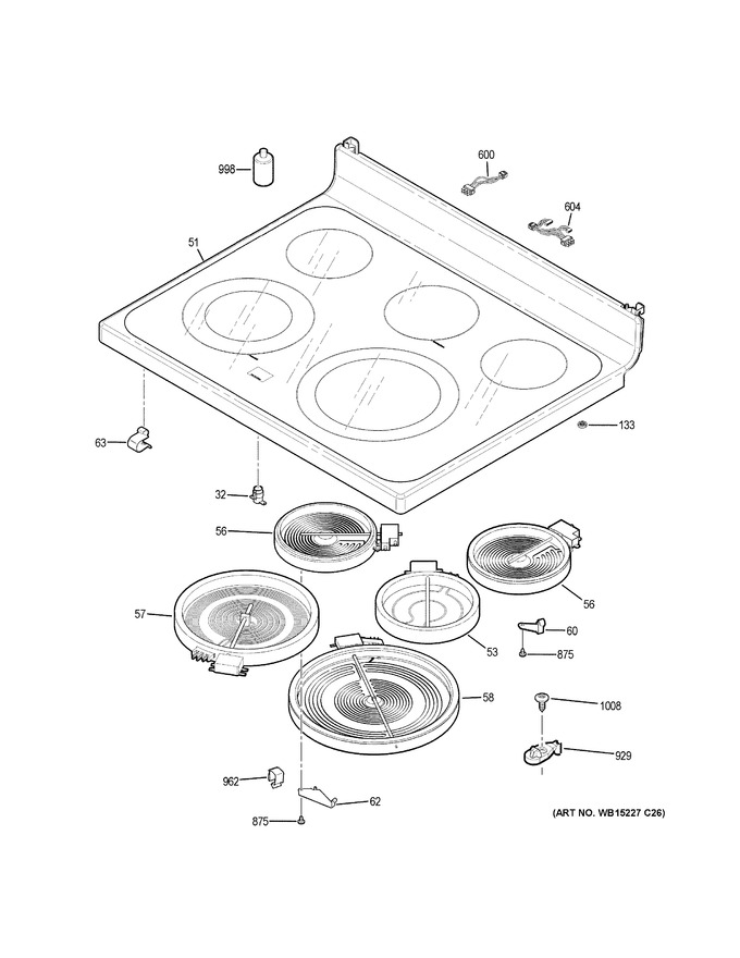 Diagram for JB750FJ6DS