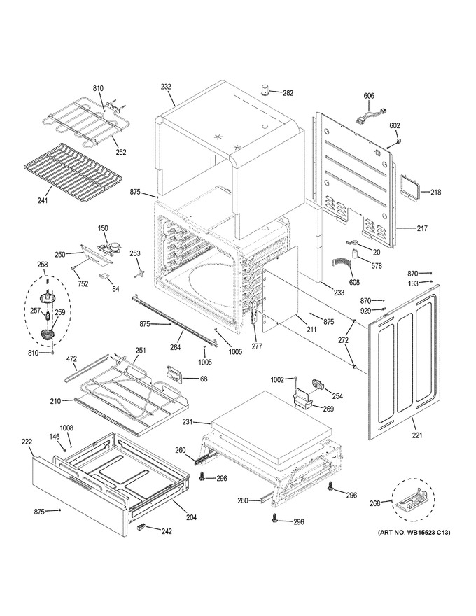 Diagram for JS760SL2SS