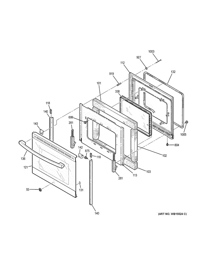 Diagram for JS645FL2DS