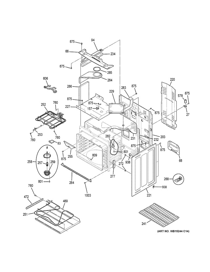 Diagram for PHB920SJ5SS