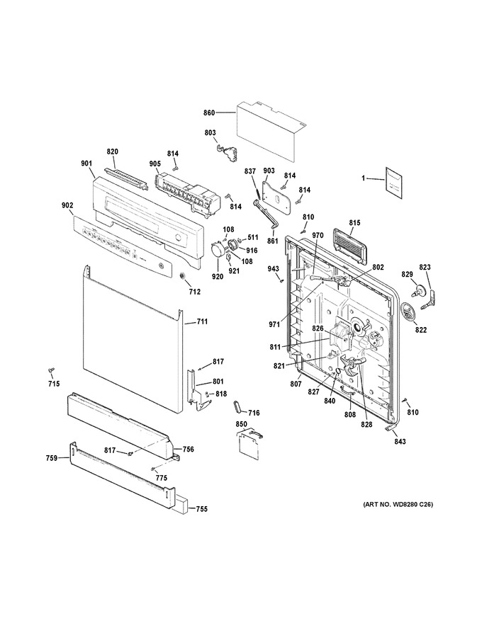 Diagram for GSD4060K01SS