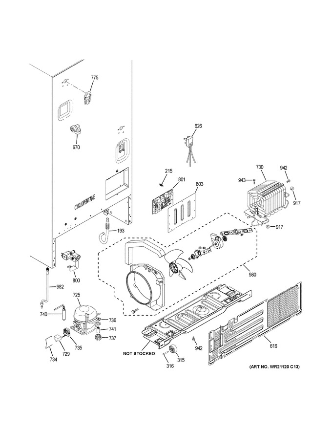 Diagram for GFE26JEMAFDS