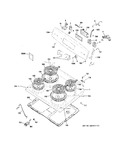 Diagram for Control Panel & Cooktop