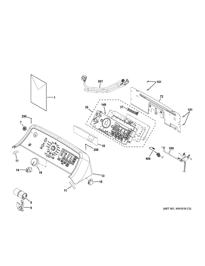 Diagram for GTW685BPL1DG