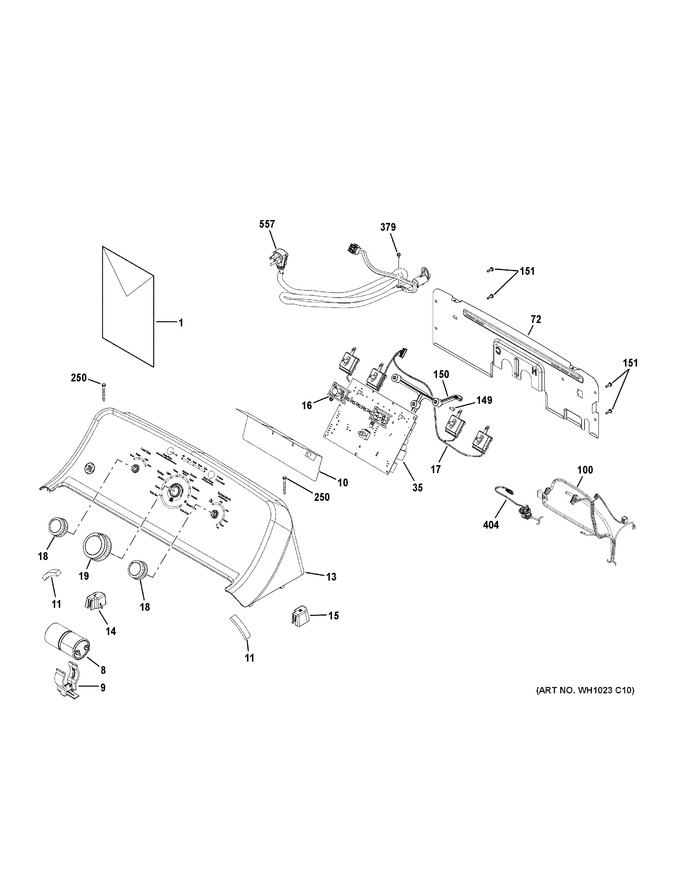 Diagram for HTW200ASK4WW