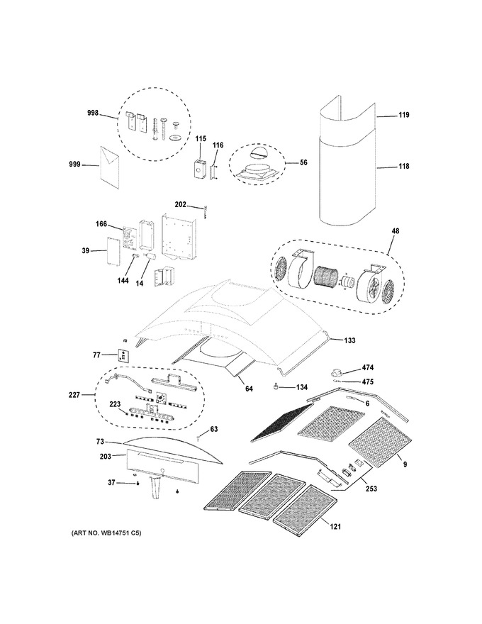 Diagram for ZV750SP3SS