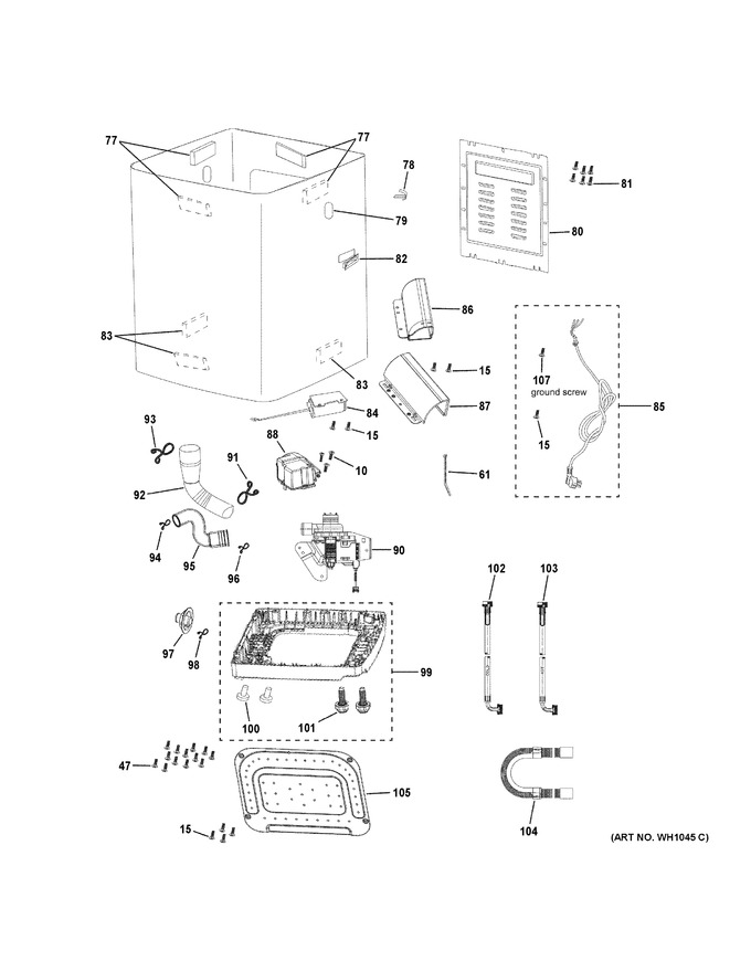 Diagram for GNW128SSM0WW