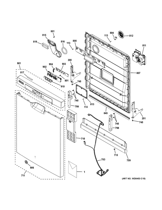 Diagram for GDF510PGM0BB