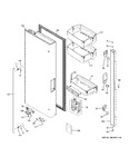 Diagram for Fresh Food Door - Lh