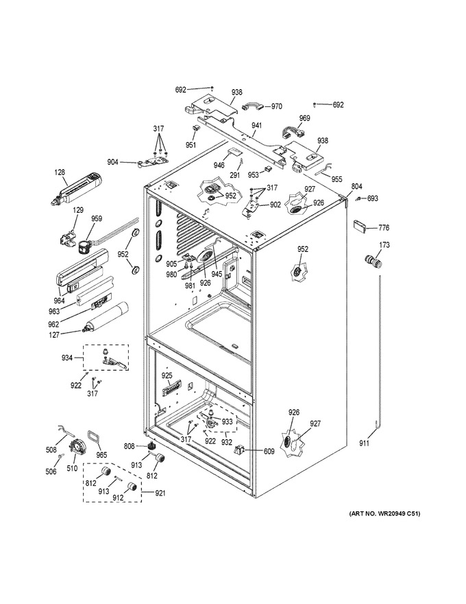 Diagram for CFE28TP3MBW2