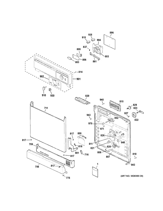 Diagram for HDA2160H55SS