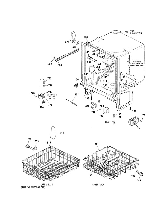 Diagram for GSD4000K55BB