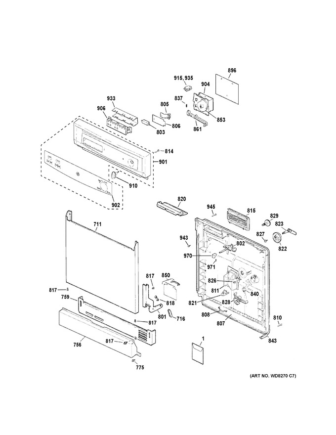 Diagram for GSM2200V55BB