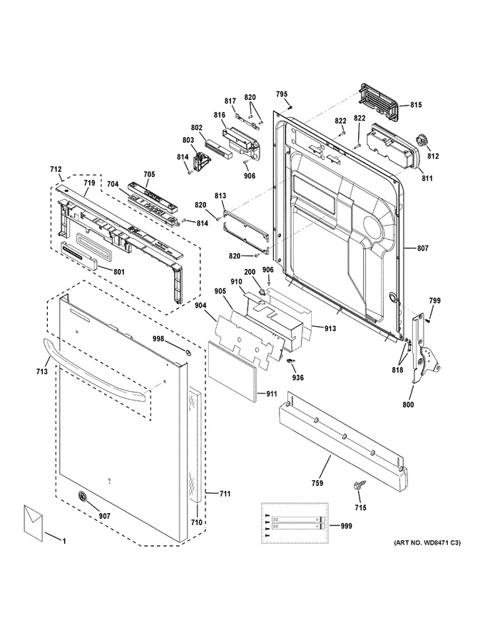 Diagram for GDWT358V50SE