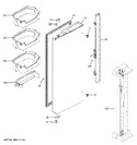 Diagram for Fresh Food Door - Lh