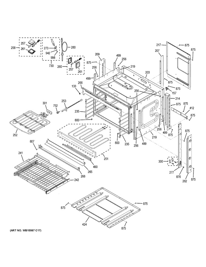 Diagram for PK7800SK4SS