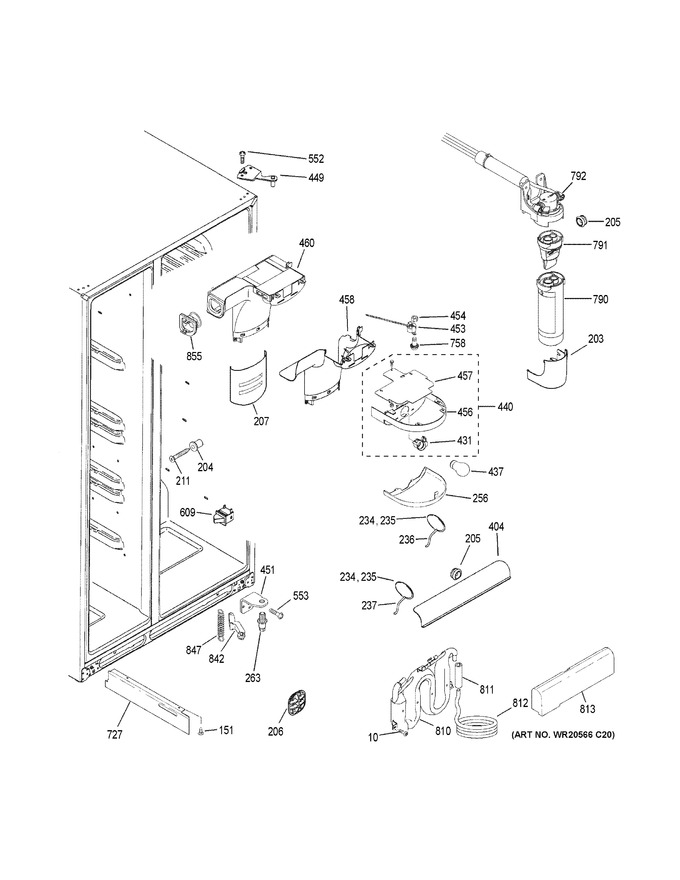 Diagram for GSS25CGHKCWW