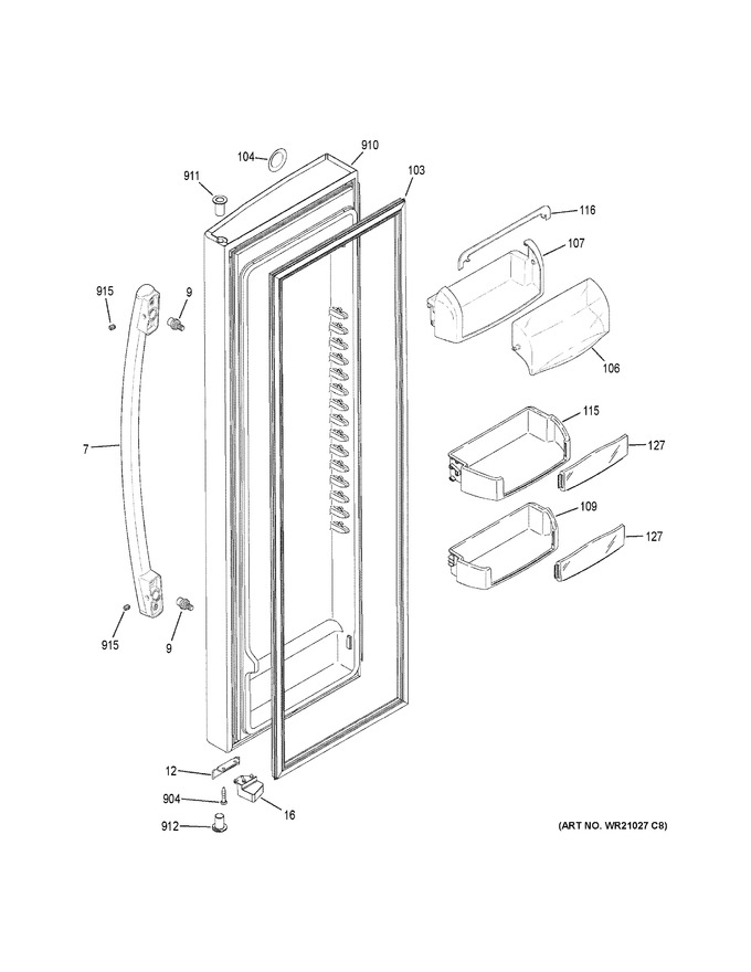 Diagram for GSS23HGHKCWW