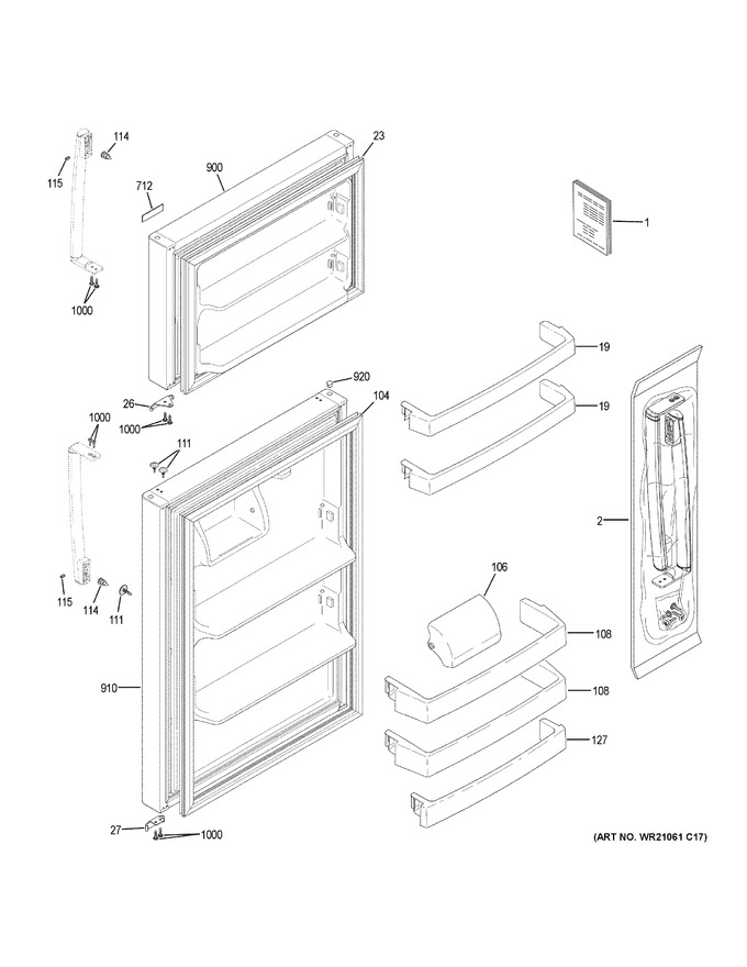 Diagram for XTS18GSHMRSS