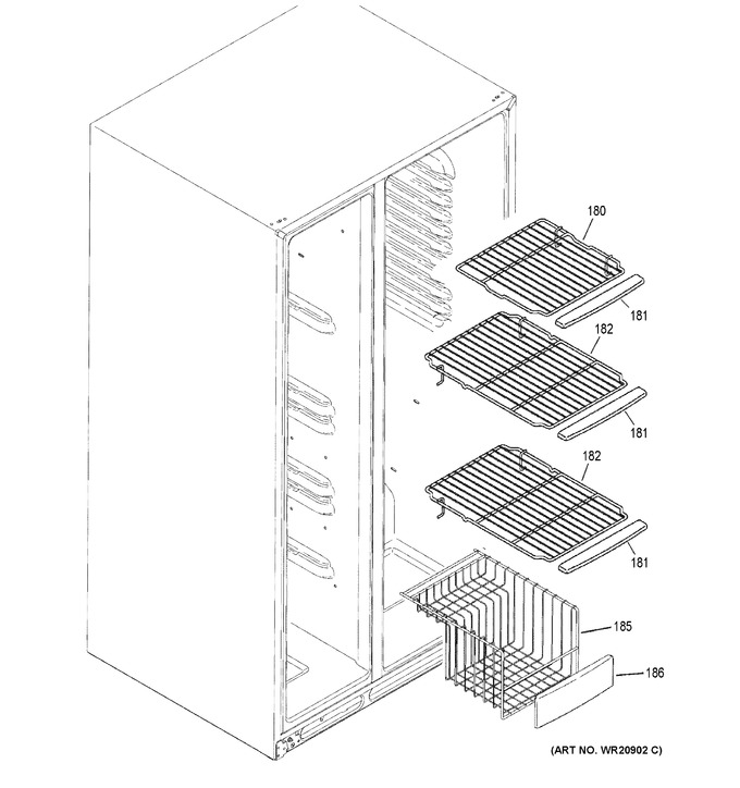 Diagram for XSS25GGHBCWW