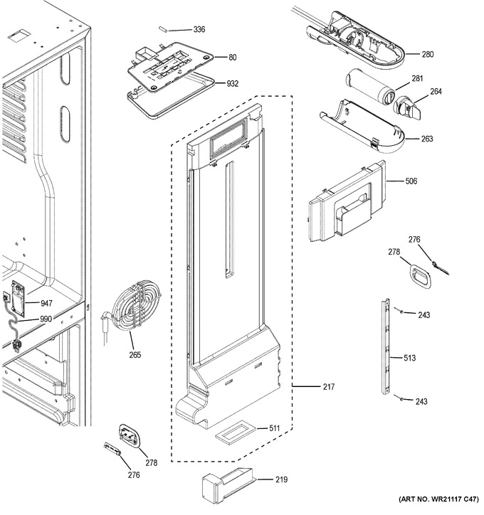 Diagram for XNE25JSKBFSS