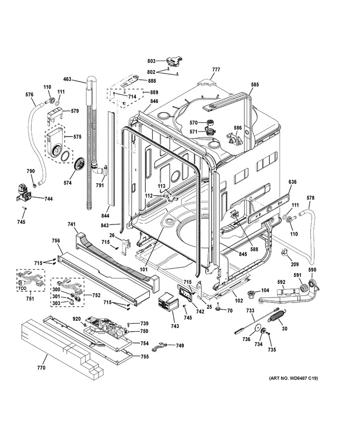 Diagram for CDT835SSJ5SS