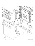 Diagram for Escutcheon & Door Assembly