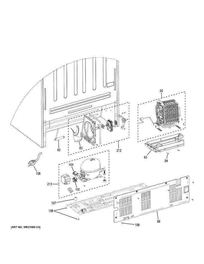 Diagram for GTE21GSHDSS