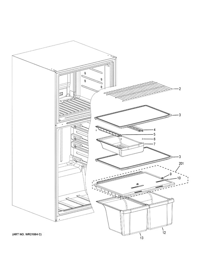 Diagram for GTE21GTHDBB