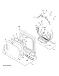 Diagram for Dryer Front Panel & Door