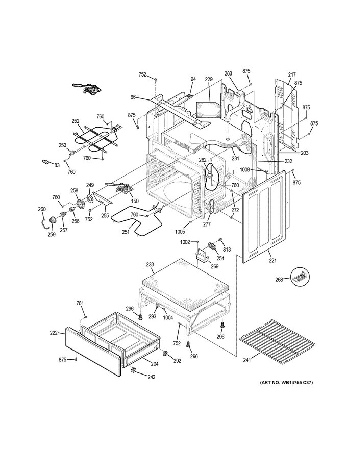 Diagram for XB625DK4BB